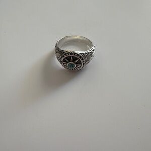 Clics and Colours Turquoise Ring (Size 12)